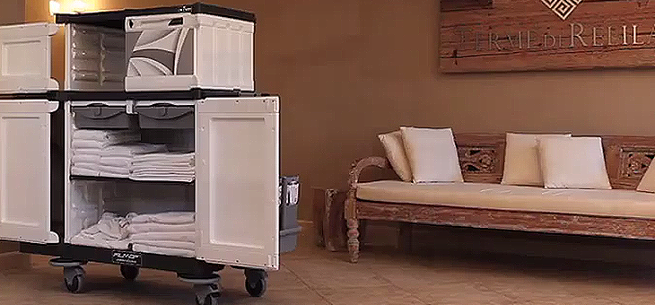 Profesionálne hotelové vozíky línie Emotion Filmop